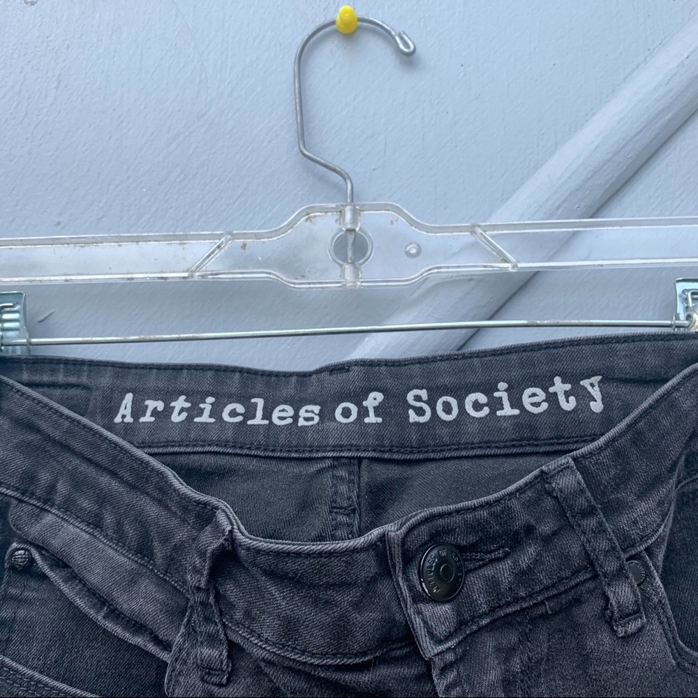 Articles of Society Black Skinny Ripped Jeans | 27 - Picture 6 of 7